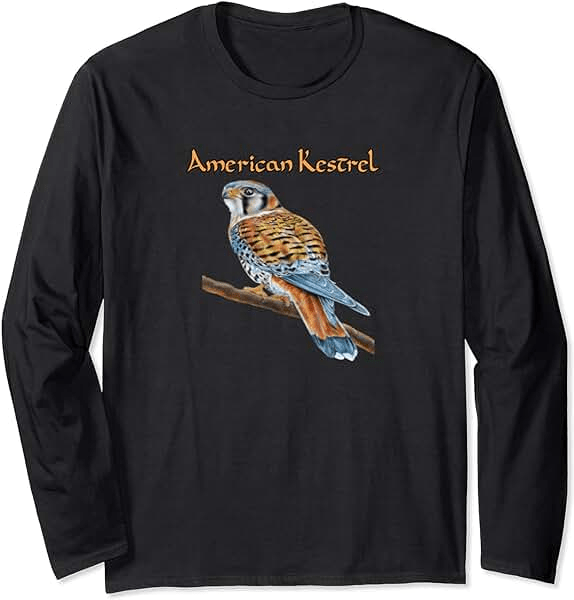 American Kestrel Long Sleeve T-Shirt