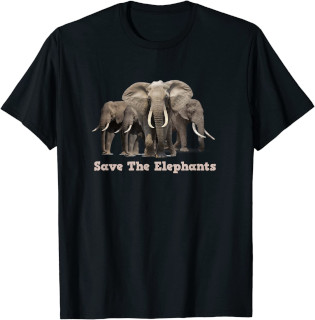 African Elephants T-Shirts