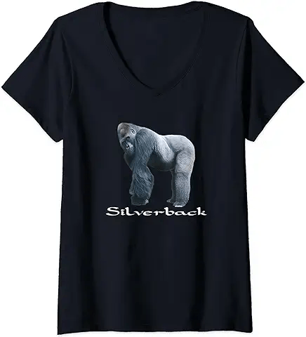 Silverback Gorillas V-Neck Tee