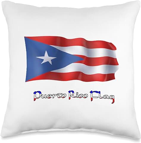 Puerto Rico Throw Pillow